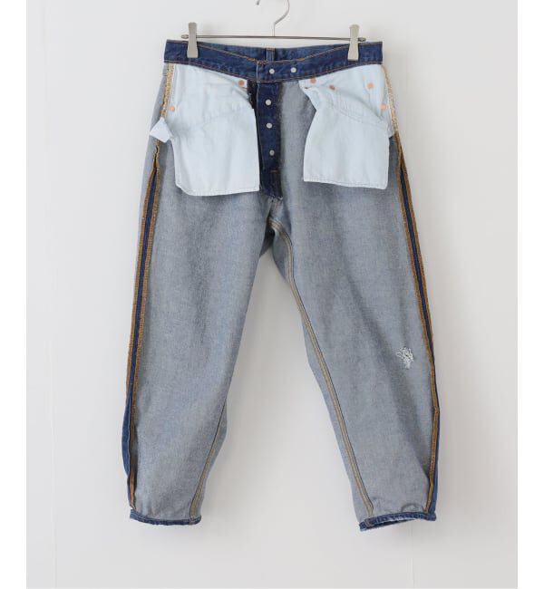  「《追加2》テーパードデニム5ポケットパンツ」|デニム|