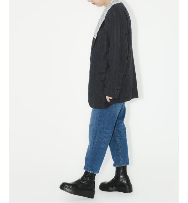  「《追加2》テーパードデニム5ポケットパンツ」|デニム|