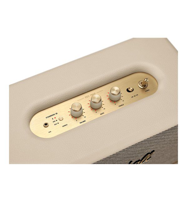journal standard Furniture「★【Marshall/マーシャル】Stanmore 3 Bluetooth Cream スピーカー」|電化製品|