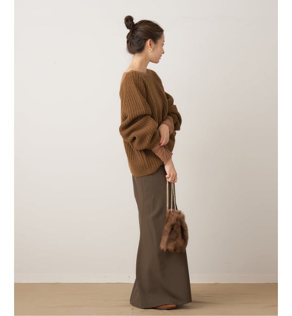 新品未使用　Plage yak mix loose ニット ¥29,700 税込 yak mix loose ニット（Plage）｜ルミネのファッション通販アイルミネ