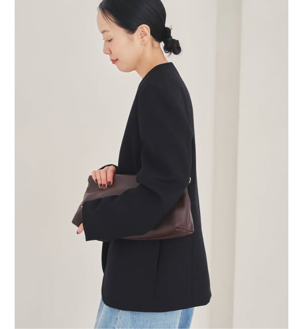 Plage「《予約》Collarless ジャケット」|ノーカラージャケット|