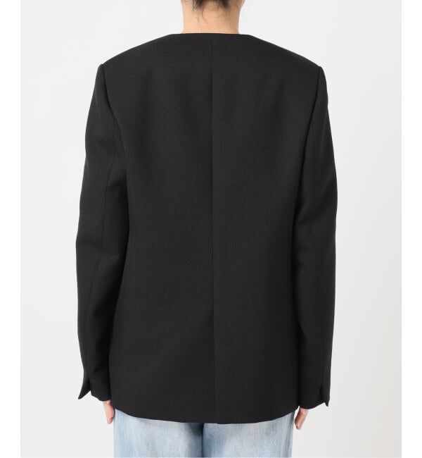 Plage「《予約》Collarless ジャケット」|ノーカラージャケット|