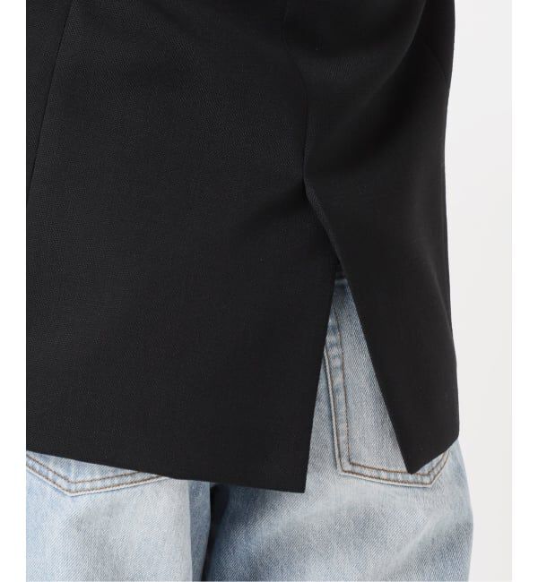 Plage「《予約》Collarless ジャケット」|ノーカラージャケット|