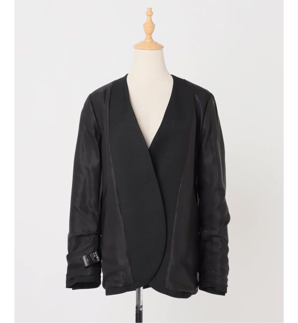 Plage「《予約》Collarless ジャケット」|ノーカラージャケット|