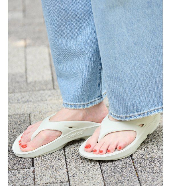 SLOBE IENA「《追加》OOFOS/ウーフォス Ooriginal リカバリーサンダル」|サンダル|
