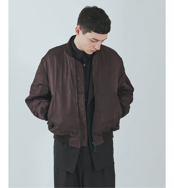 EDIFICE「ETS.MATERIAUX(マテリオ) MA-1」|ブルゾン・スタジャン|