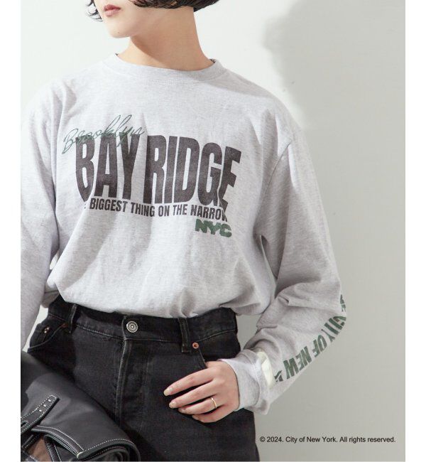 journal standard L'essage「【NYC&times;GOOD ROCK SPEED 】BAY RIDGE ロンTEE：カットソー」|Tシャツ・カットソー|
