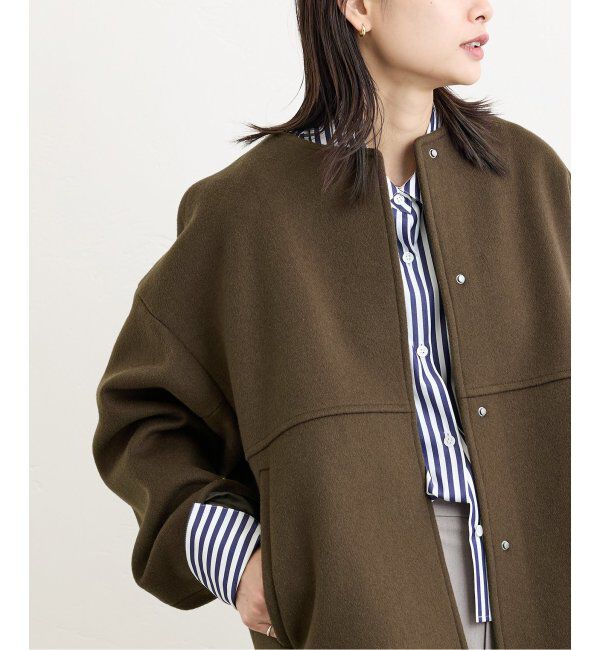 JOURNAL STANDARD「《追加2》スーパー140ビーバーノーカラーショートコート」|その他|