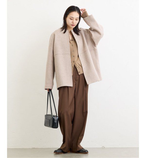 JOURNAL STANDARD「《追加2》スーパー140ビーバーノーカラーショートコート」|その他|