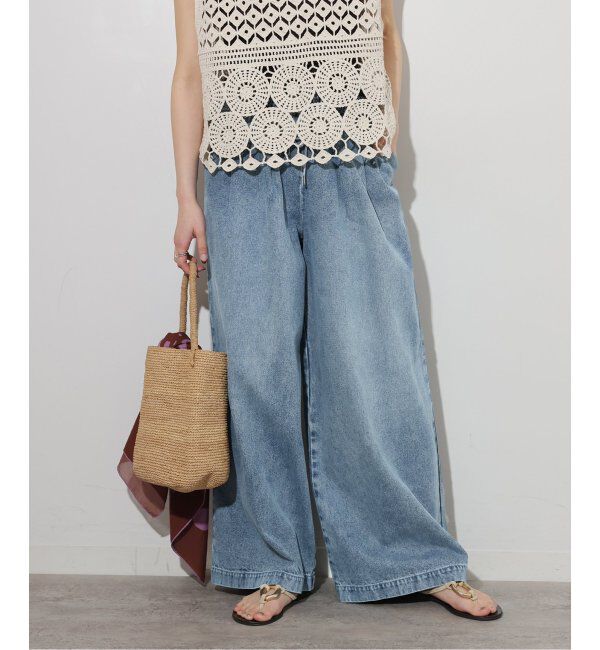 JOURNAL STANDARD relume「《追加》C/R デニムワイドギャザー」|デニム|