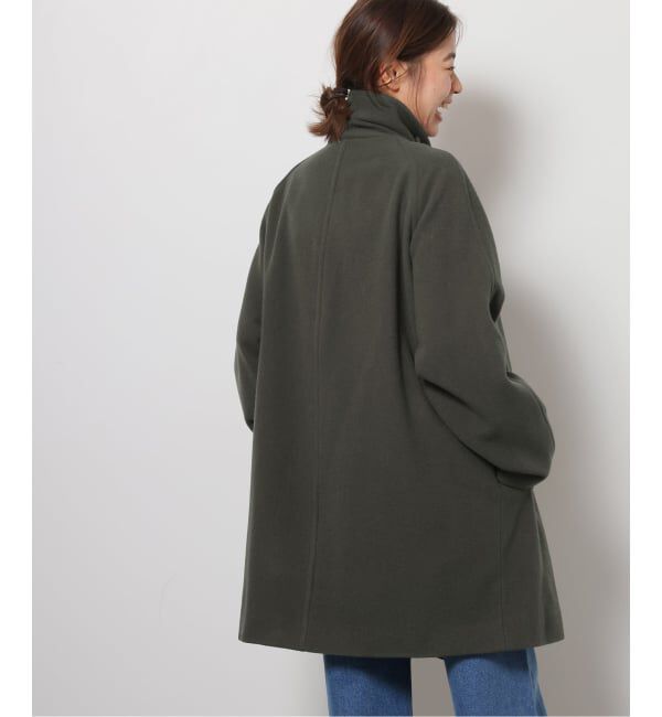 WEB限定追加2》尾州ウールモッサWブレストハーフコート（JOURNAL