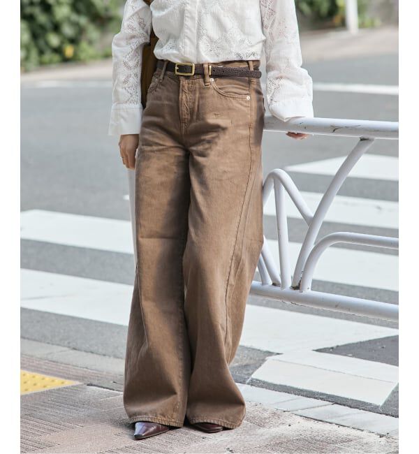 JOURNAL STANDARD「別注【NEEDBY heritage/ニードバイ ヘリテージ】REMI midrise wide flare」|デニム|