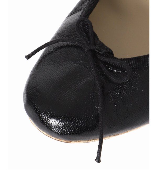 FRAMeWORK「PORSELLI/ポルセリ 別注ゴムストラップバレエシューズ」|バレエシューズ|
