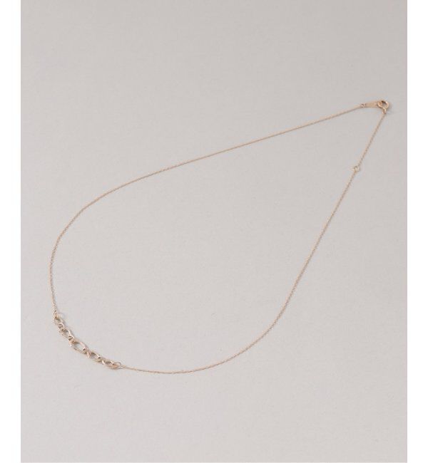 Lilas by Spick&Span「ミネラルパーツ5ピースネックレス K10」|ネックレス|