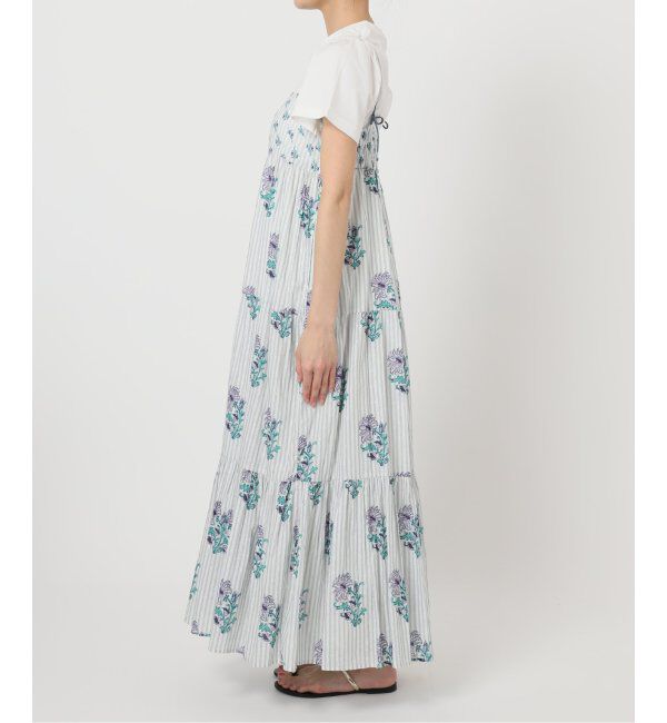 Spick and Span「ne Quittez pas / ヌキテパ COTTON JACQUARD LILY PRIN」|ワンピース|