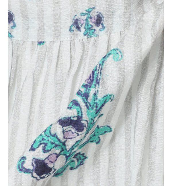 Spick and Span「ne Quittez pas / ヌキテパ COTTON JACQUARD LILY PRIN」|ワンピース|