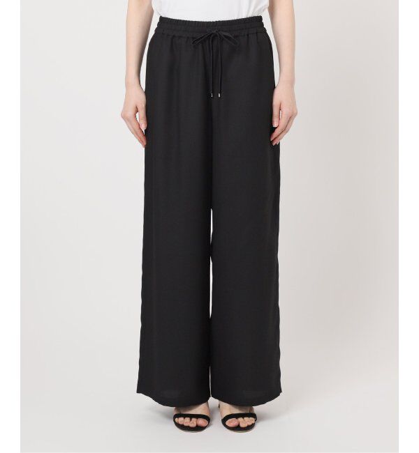 Spick and Span「ジョーゼットイージーパンツ」|スラックス|