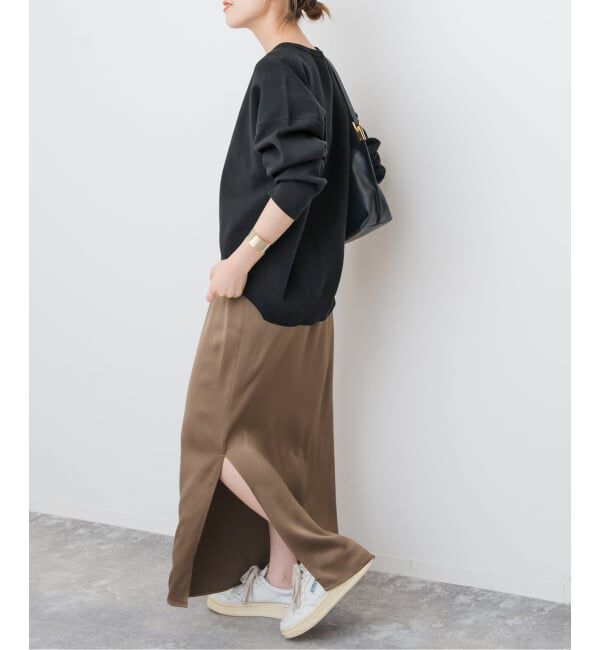 Spick and Span「ウォッシャブルPEバルキーヤーンルーズニット」|ニット・セーター|