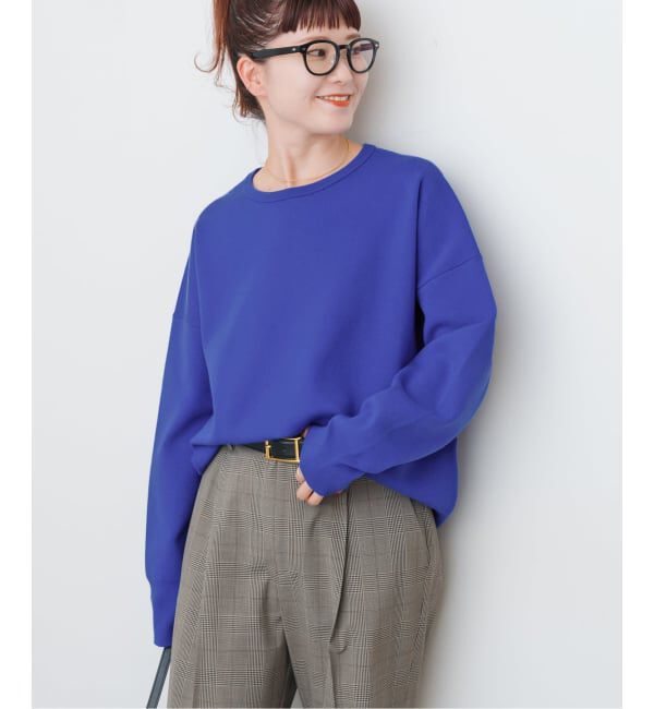 Spick and Span「ウォッシャブルPEバルキーヤーンルーズニット」|ニット・セーター|