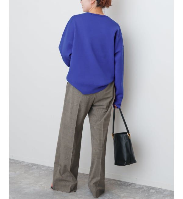 Spick and Span「ウォッシャブルPEバルキーヤーンルーズニット」|ニット・セーター|