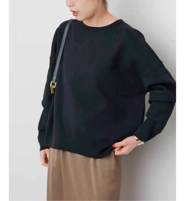 Spick and Span「ウォッシャブルPEバルキーヤーンルーズニット」|ニット・セーター|