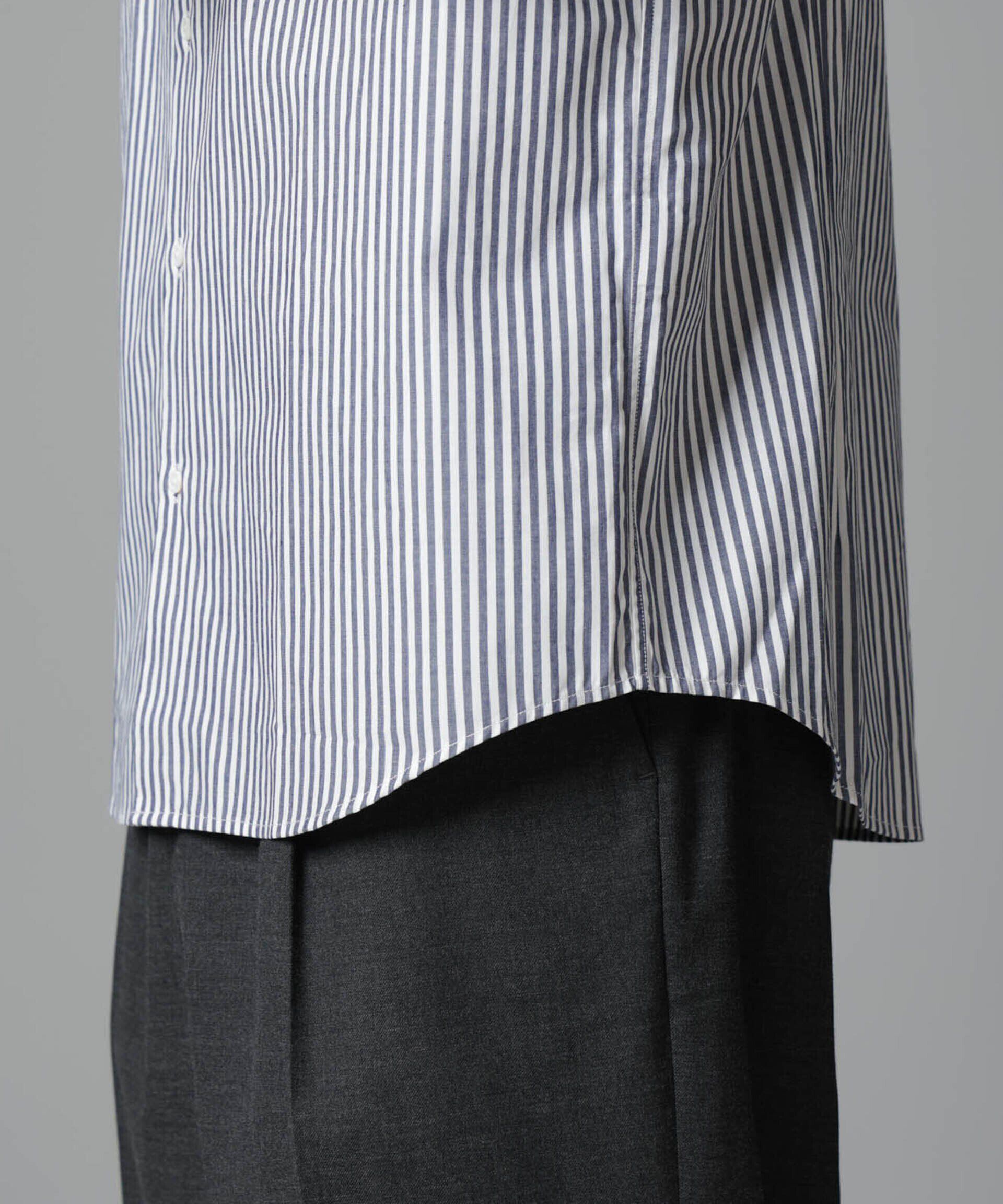 nano･universe「「N SHIRTS」AntiSoaked(R)汗染み防止セミワイドカラーシャツ長袖」|シャツ・ブラウス|