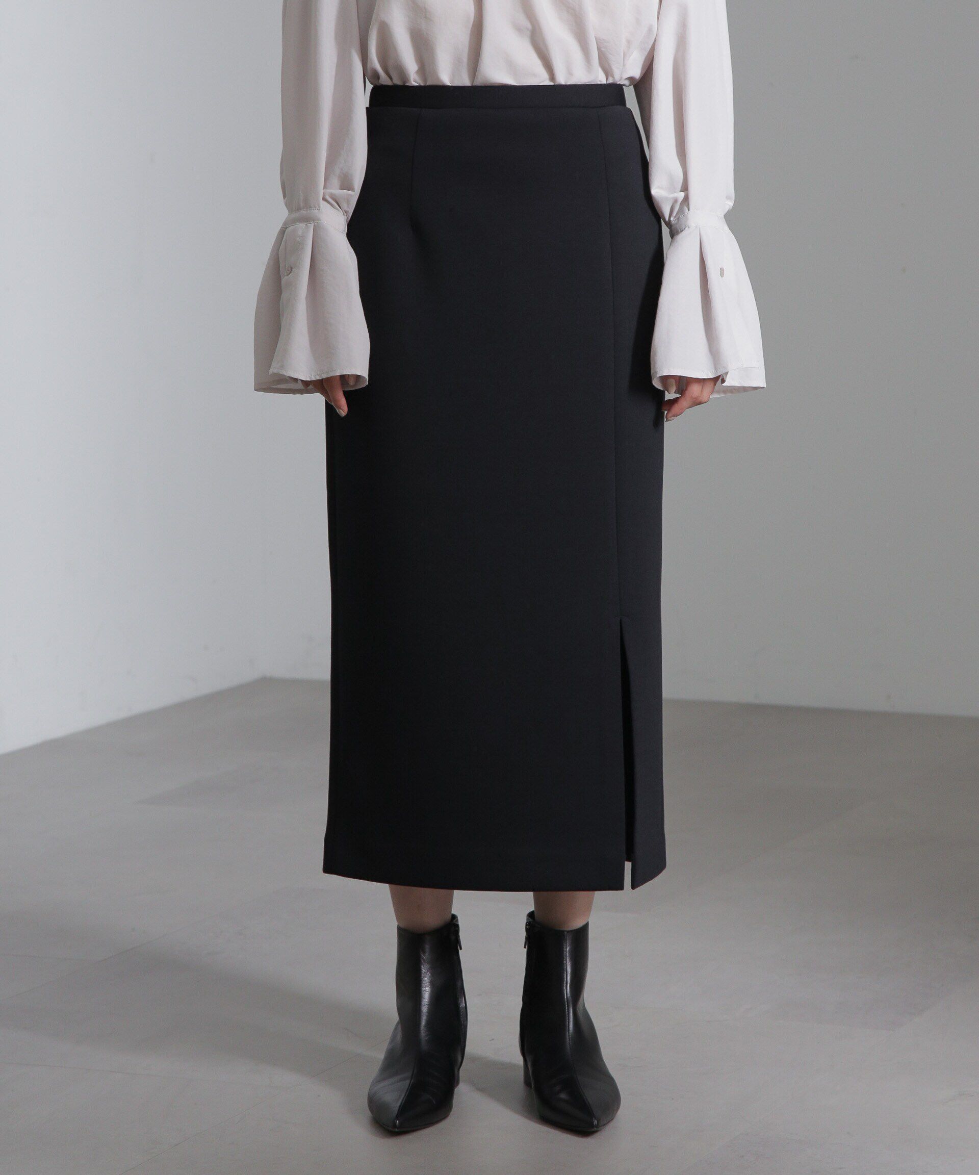 nano･universe「ダンボールIラインスカート(セットアップ可)」|スカート|