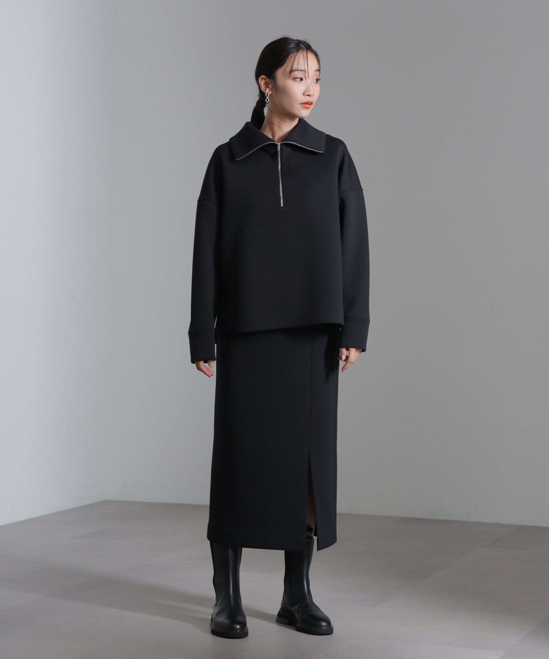 nano･universe「ダンボールIラインスカート(セットアップ可)」|スカート|