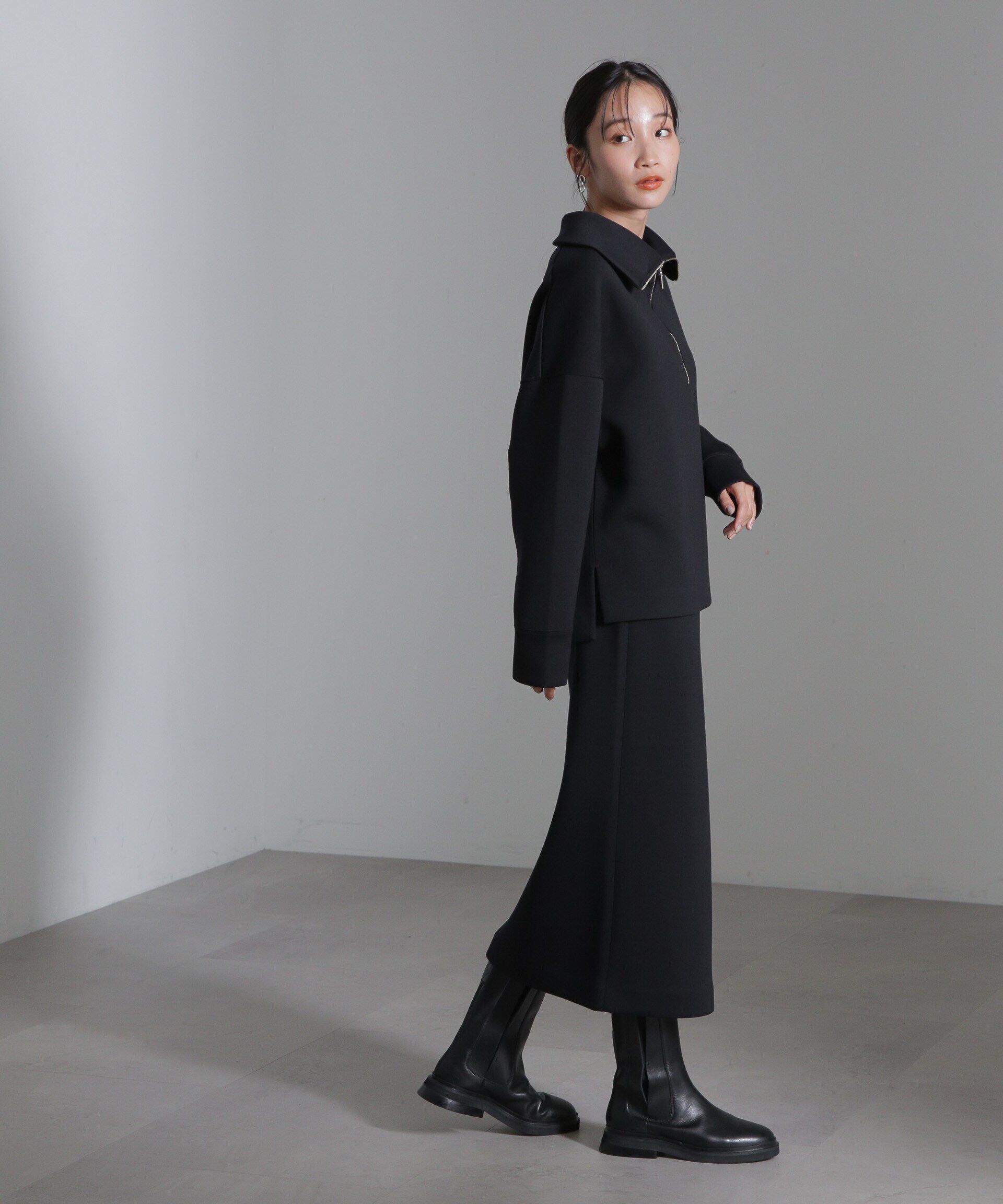 nano･universe「ダンボールIラインスカート(セットアップ可)」|スカート|