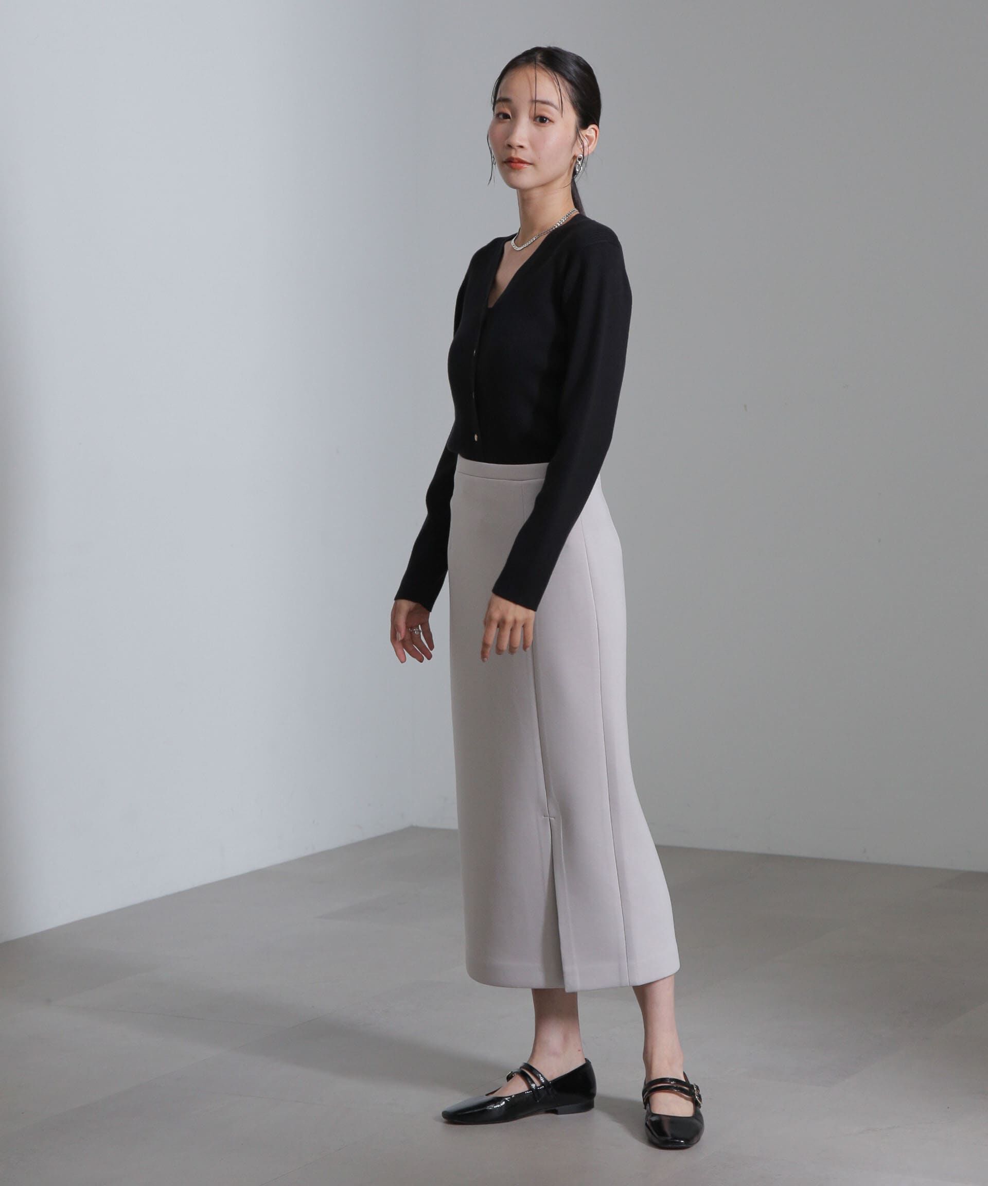 nano･universe「ダンボールIラインスカート(セットアップ可)」|スカート|