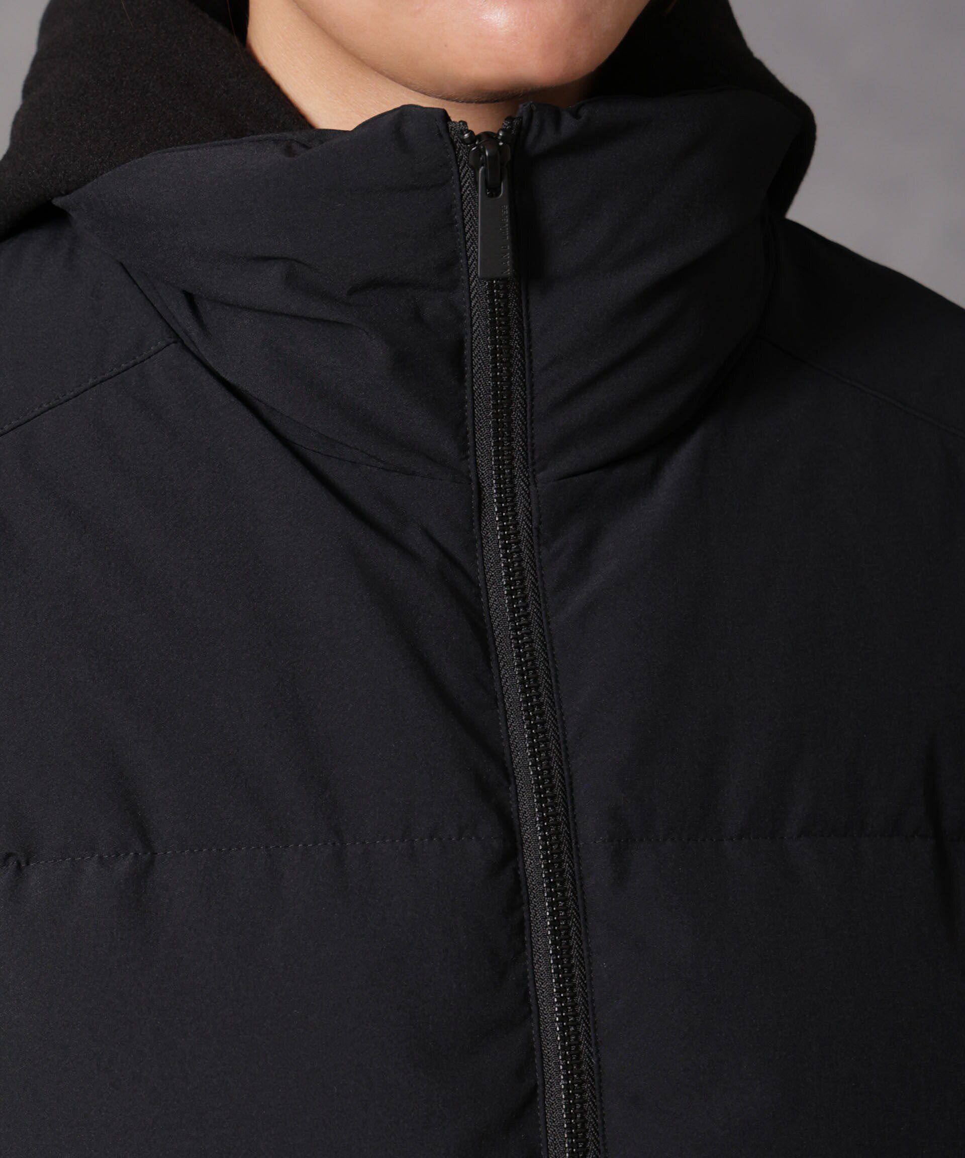 nano･universe「「西川ダウン(R)」2WAY異素材フードダウン」|ダウン|