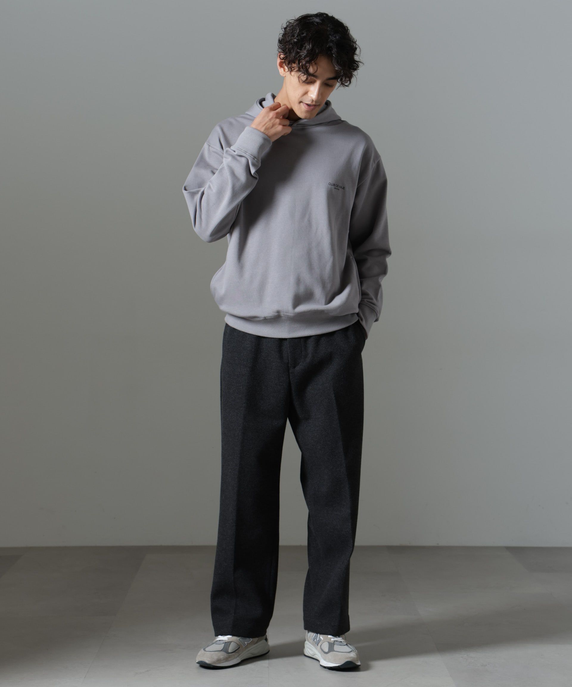 nano･universe「｢NJ/CLUB｣PARKSTOCK プリントスウェットパーカー」|Tシャツ・カットソー|