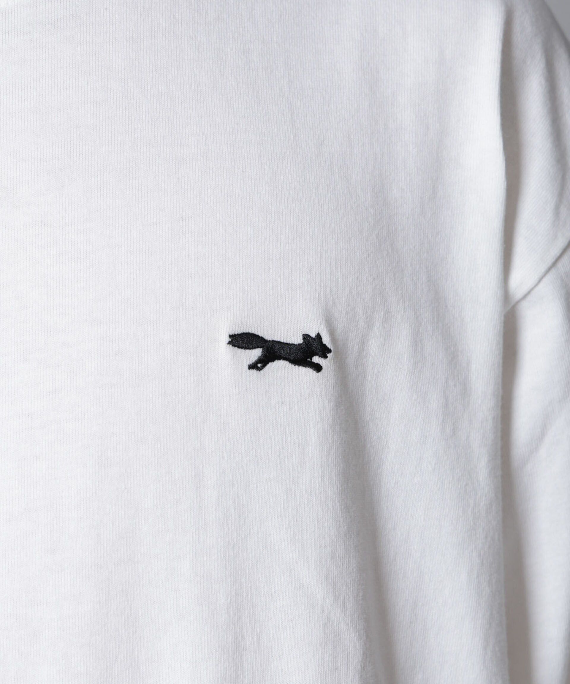 nano･universe「PENNEYS BLACK ワンポイントTシャツ長袖」|Tシャツ・カットソー|