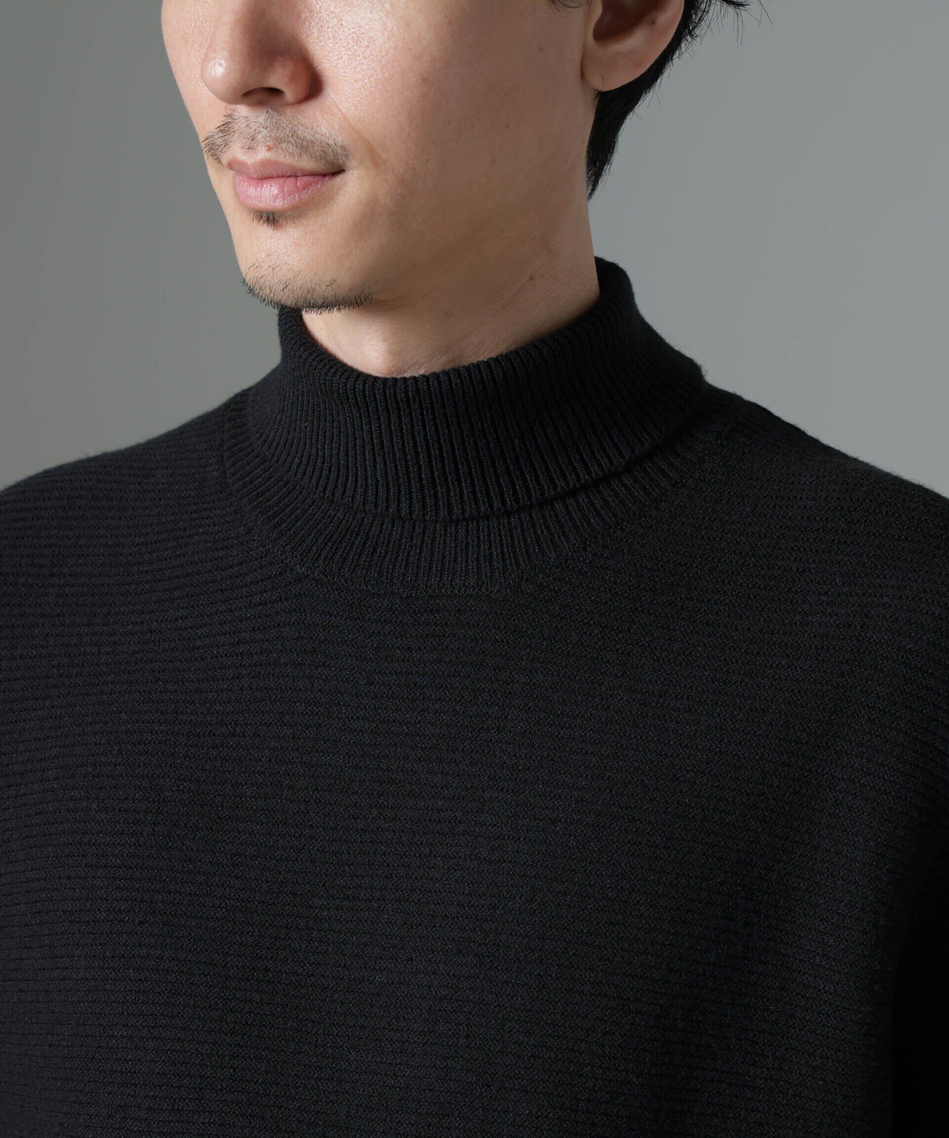 nano･universe「MIXガーターニット」|ニット・セーター|