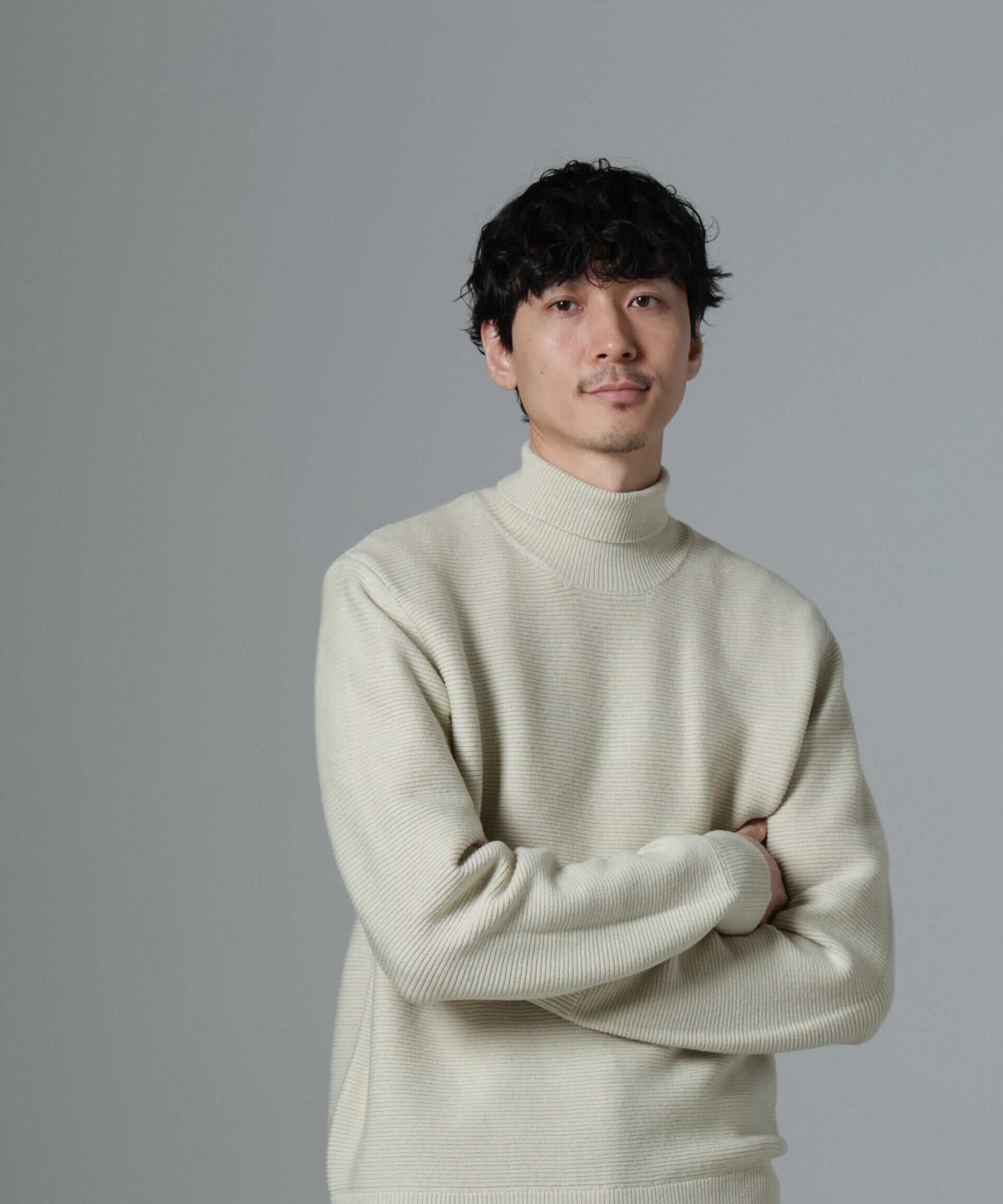 nano･universe「MIXガーターニット」|ニット・セーター|