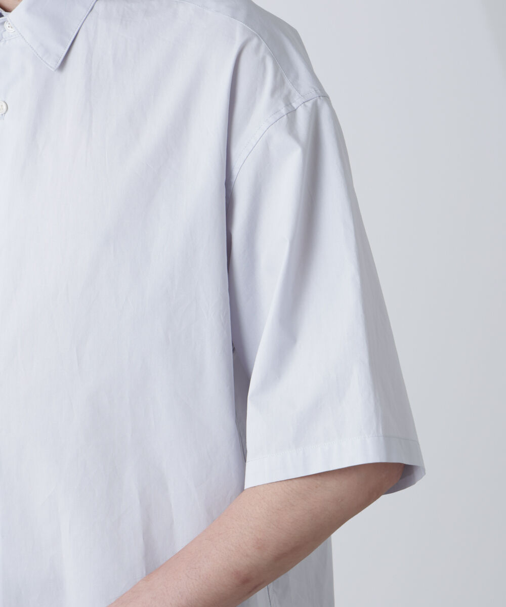 nano･universe「「大人のワイドシャツ」レギュラーカラー 半袖」|シャツ・ブラウス|