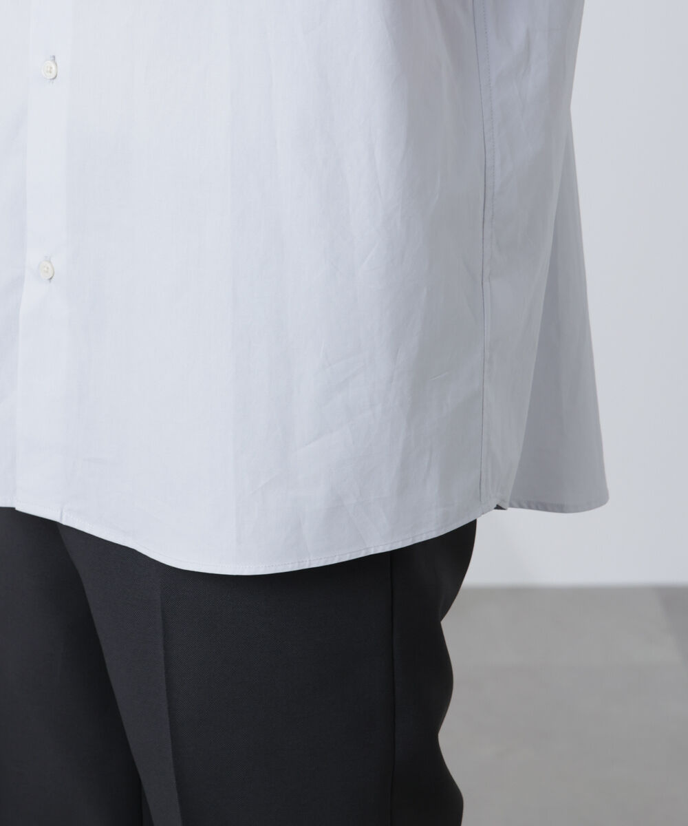 nano･universe「「大人のワイドシャツ」レギュラーカラー 半袖」|シャツ・ブラウス|