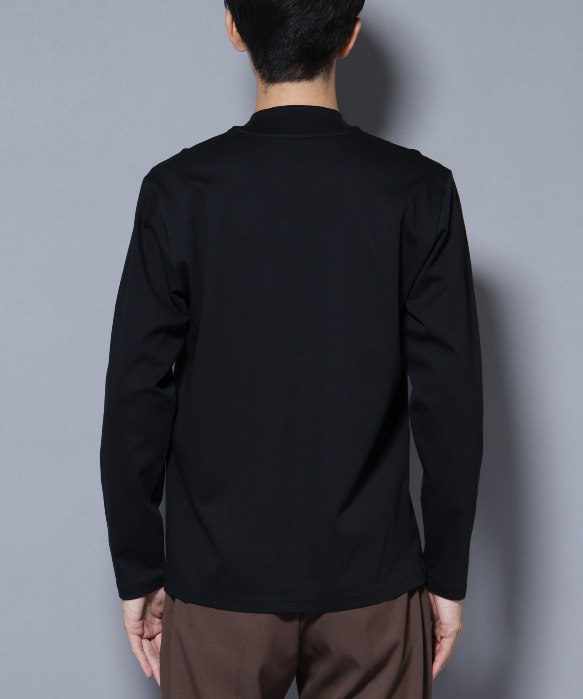 nano･universe「ジャケT(R) プレミアム クルーネック 長袖」|Tシャツ・カットソー|