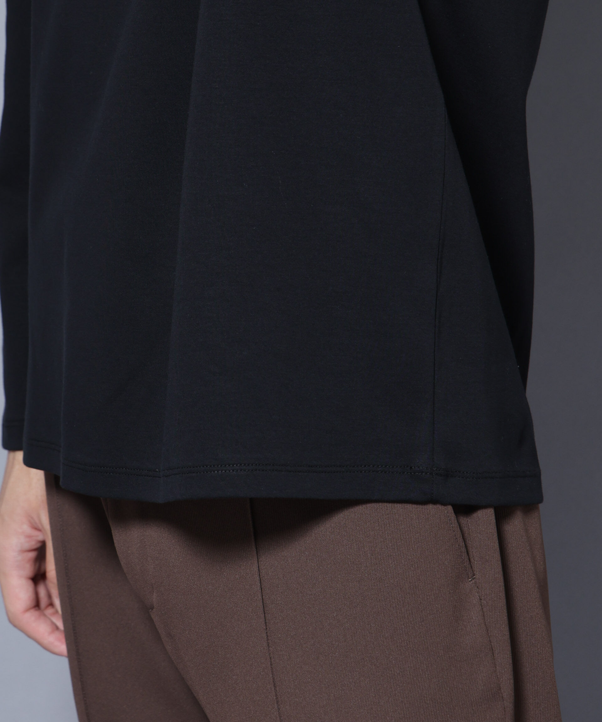 nano･universe「ジャケT(R) プレミアム クルーネック 長袖」|Tシャツ・カットソー|