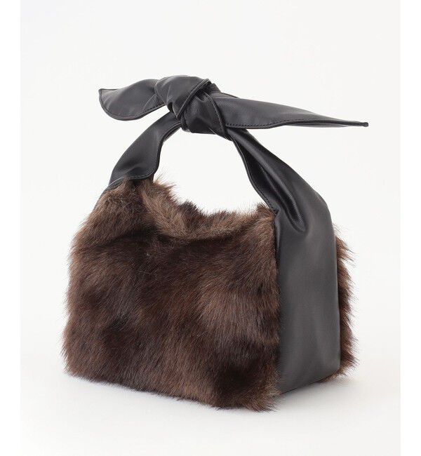 23区「フェイクファー2WAY ショルダー バッグ」|ショルダー・メッセンジャー|