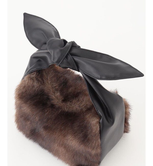 23区「フェイクファー2WAY ショルダー バッグ」|ショルダー・メッセンジャー|