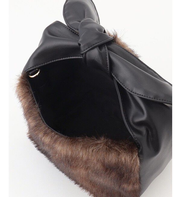 23区「フェイクファー2WAY ショルダー バッグ」|ショルダー・メッセンジャー|