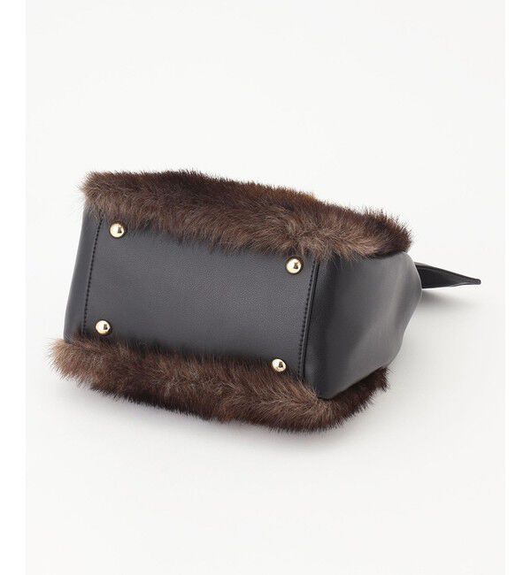 23区「フェイクファー2WAY ショルダー バッグ」|ショルダー・メッセンジャー|