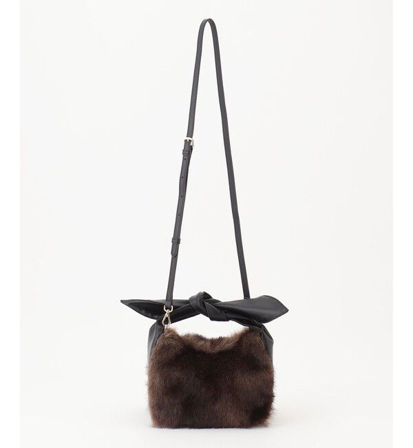 23区「フェイクファー2WAY ショルダー バッグ」|ショルダー・メッセンジャー|