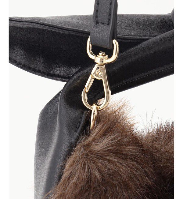 23区「フェイクファー2WAY ショルダー バッグ」|ショルダー・メッセンジャー|