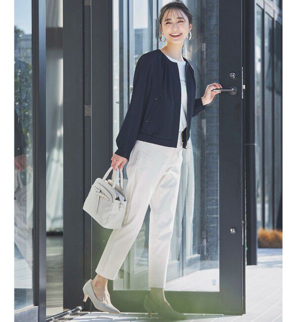 ANY SIS「【撥水機能】サテンストレッチビューティー パンツ」|その他|