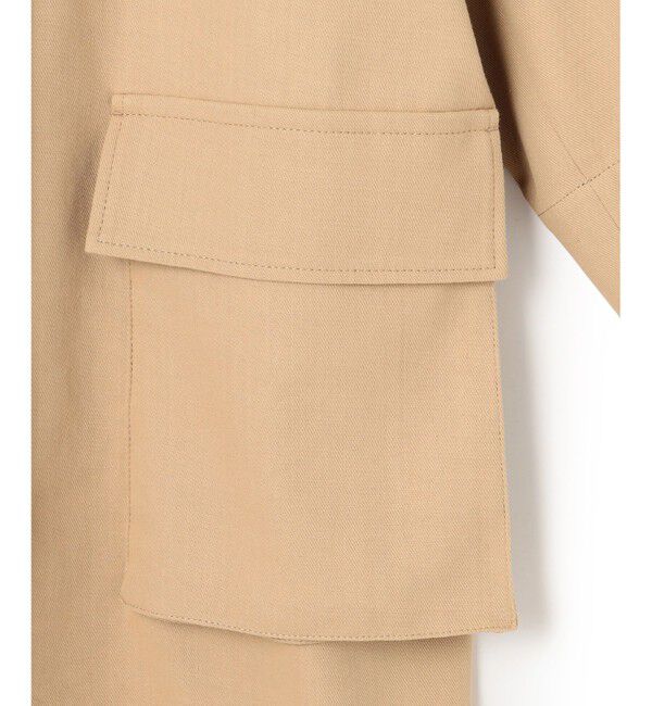 BEIGE,「MOLUCCELLA / オーバーサイズステンカラーコート」|ステンカラーコート|