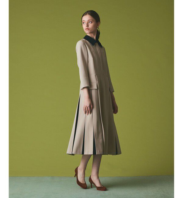 Grace Class「クレリックバイカラーワンピース」|ワンピース|