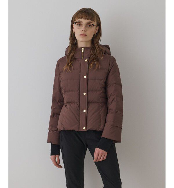 GRACE CONTINENTAL「エコファーショートダウンジャケット」|ダウン|