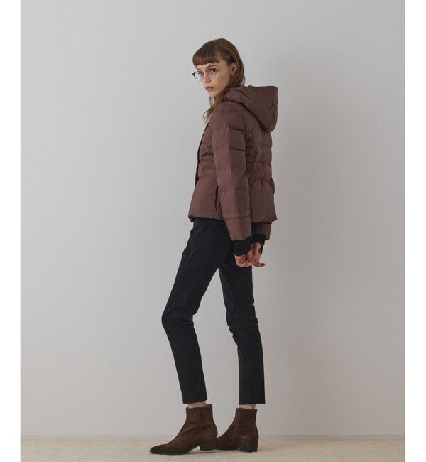 GRACE CONTINENTAL「エコファーショートダウンジャケット」|ダウン|